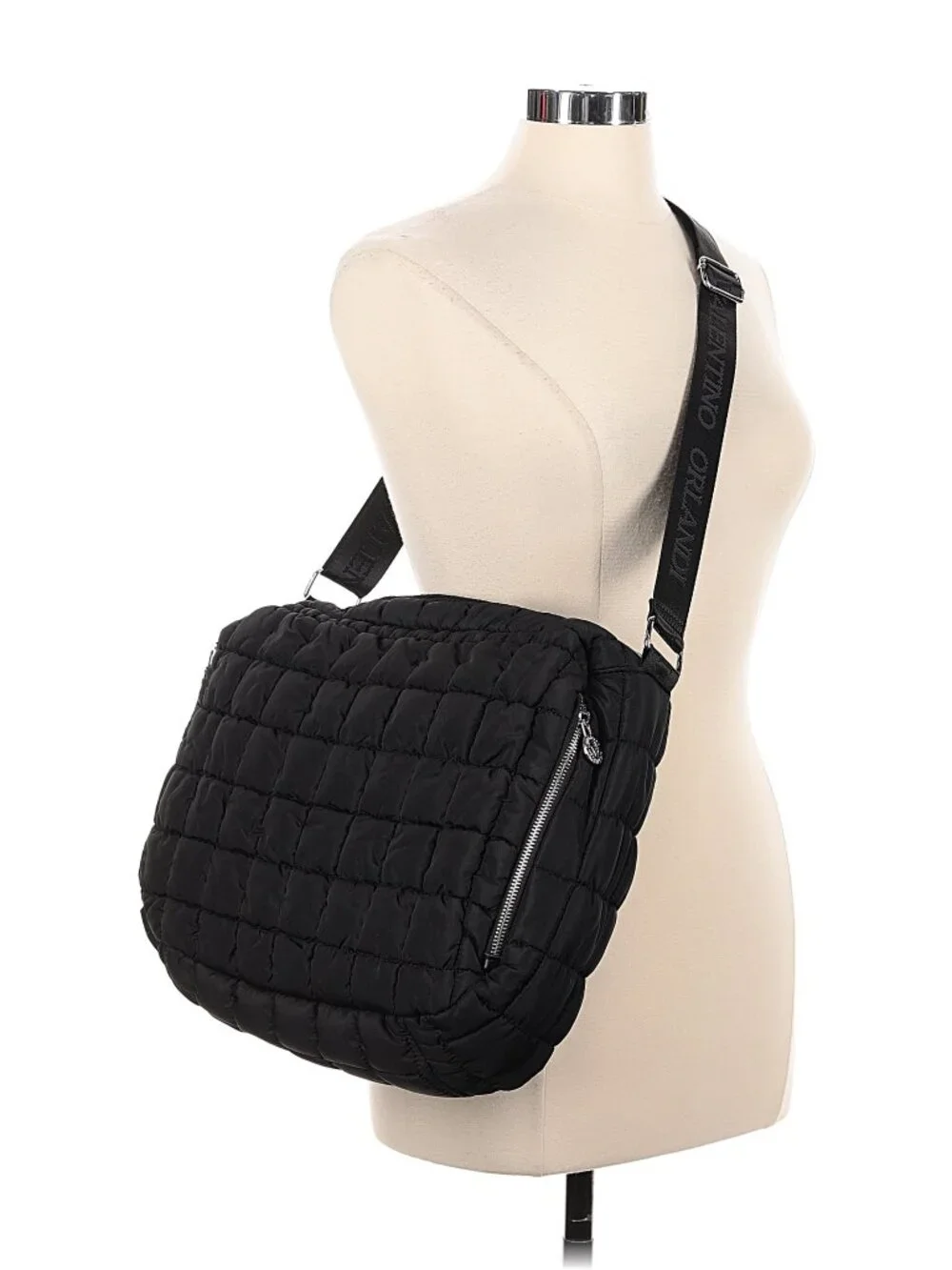 Valentino Orlandi Medium Quilted Crossbody Bag